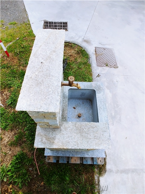 Pietra Di Luserna Fountain