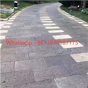 Grey Lava Stone Slate Volcanic Paving Stone