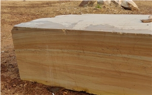 Golden Exotic Wave Quartzite Bocks