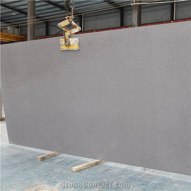 Artificial Slab Grey Marble E-Stone Solid Surface