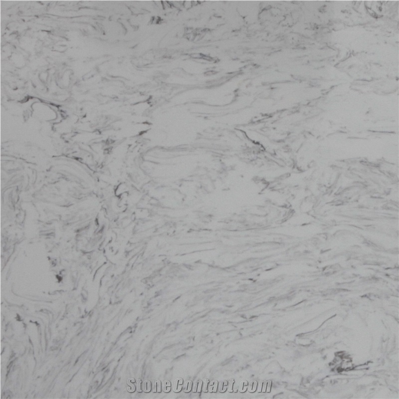 Calacatta Cultured Marble Engineered Stone Slab