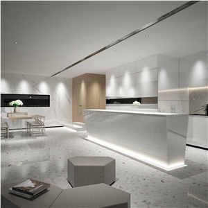 Cicili Grey Marble Engineered Stone Slab