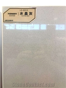 Crystal Grey, Engineered Marble, Solid Surface