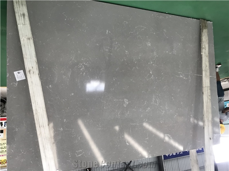 Crystal Grey, Engineered Marble, Solid Surface