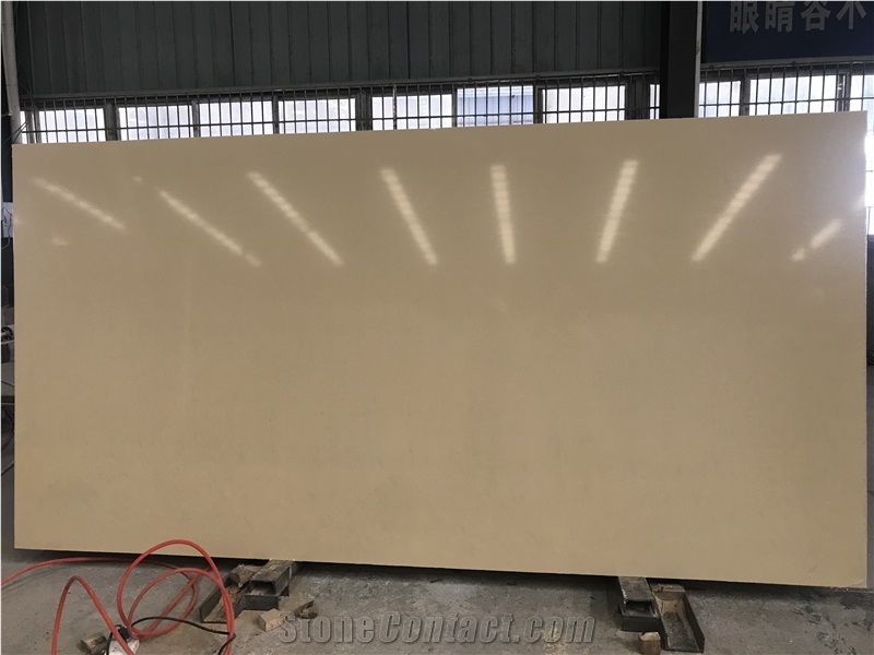 Engineered Stone Pure Beige Big Slab
