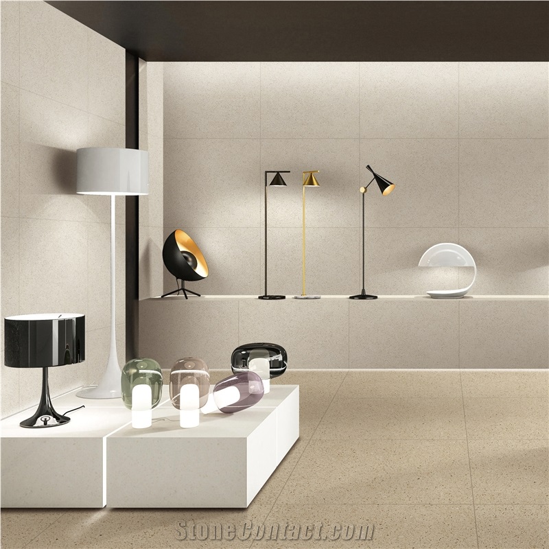 Inorganic Marble Slab Terrazzo Flooring Tiles