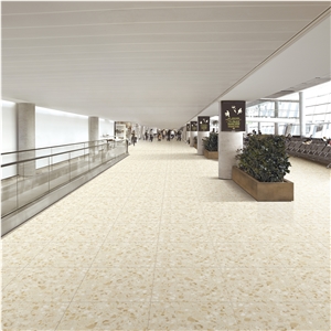 Inorganic Marble Slab Terrazzo Flooring Tiles