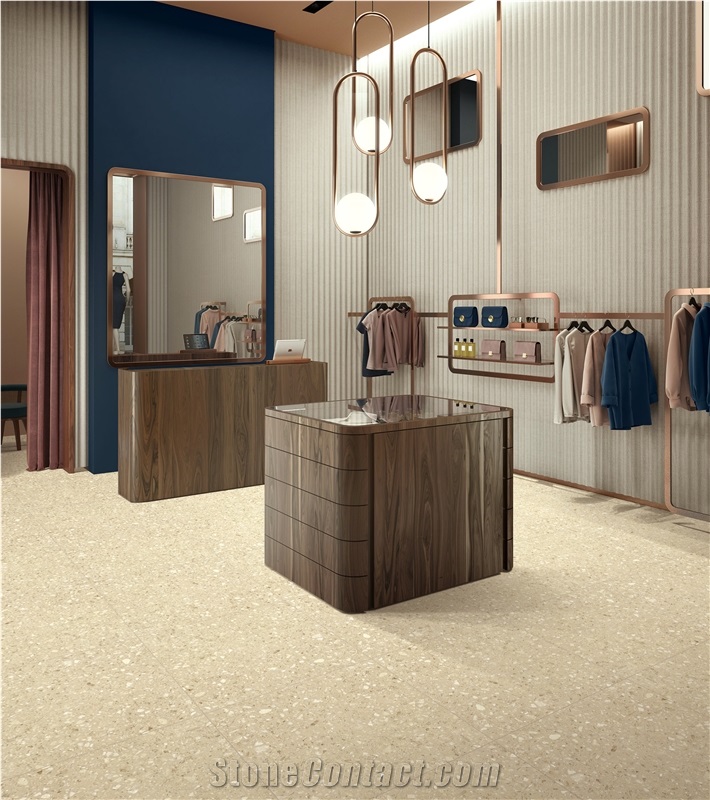 Inorganic Marble Terrazzo Slabs and Tiles
