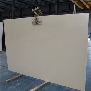 Micro Beige Engineered Stone Artificial Slab