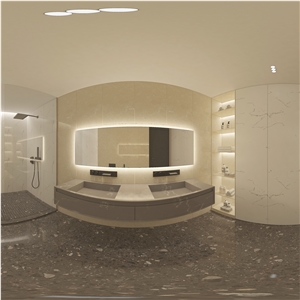 Natural Surface Artificial Grey Marble Panel