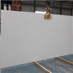 Silver White Marble Artificial Solid Surface Slab