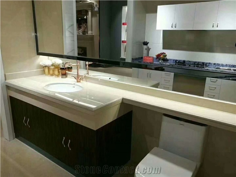 Snow White, Engineered Marble, Prime