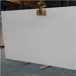 Snow White Slabs Artificial Marble Solid Surface