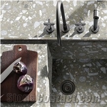 Terrazzo Inorganic Stone Slab Kitchen Tiles