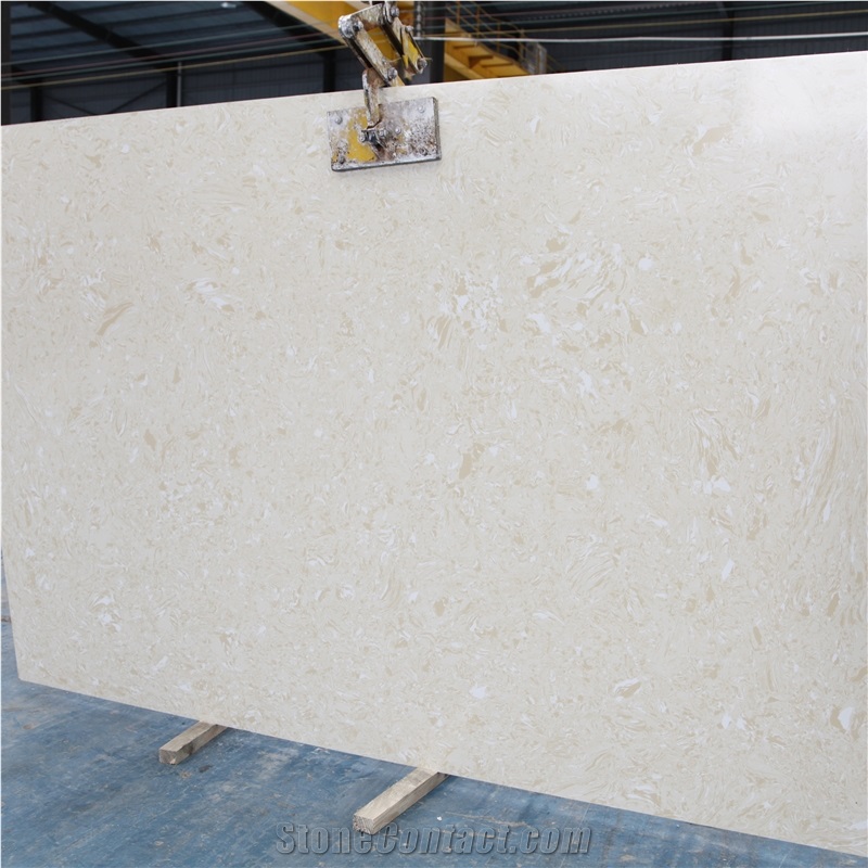 White Rose Marble Slabs Artificial Solid Surface