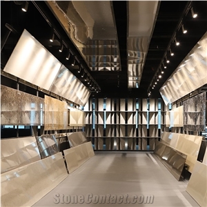 Wood Grain Marble Aggregate Terrazzo Tiles Hwn602