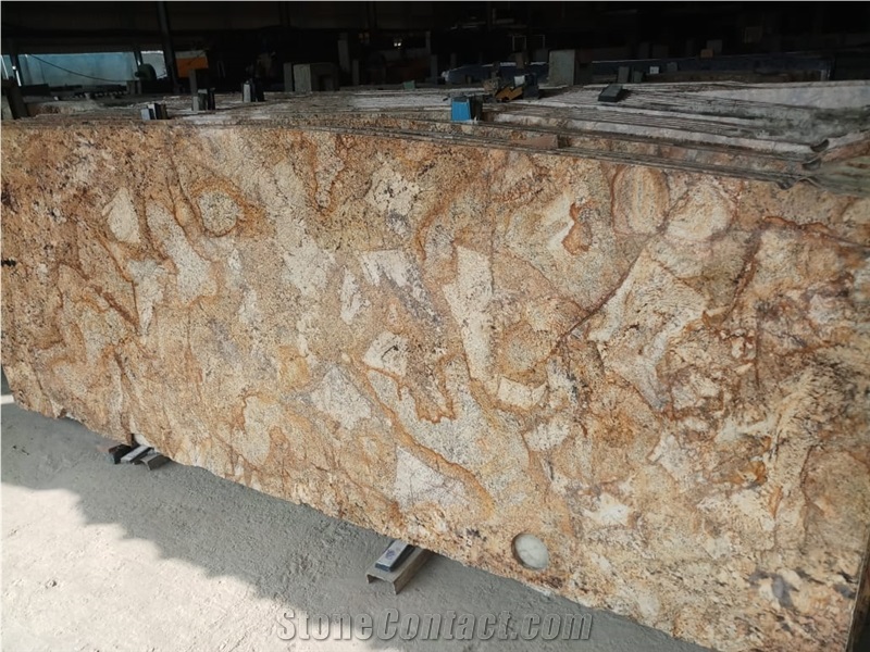 Golden Fantasy Granite Slab