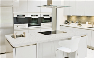 Arva White Quartz Slabs