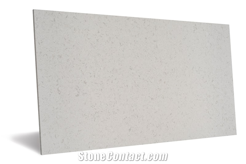 Bianco Pearl Quartz Slab