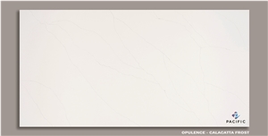 Calacatta Frost Quartz Slab