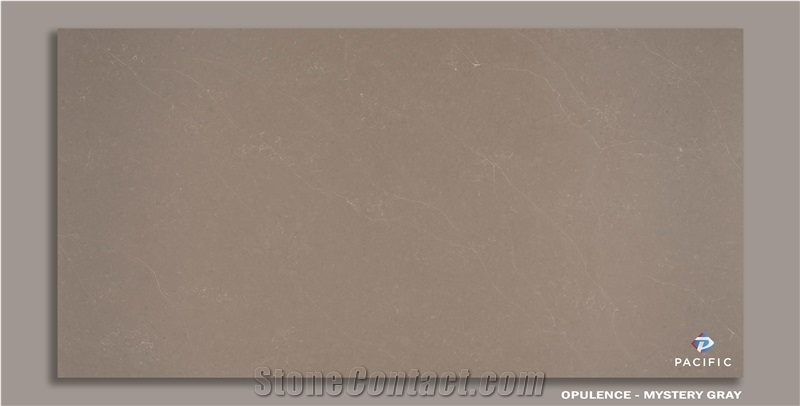 Calacatta Mystery Gray Quartz Slab