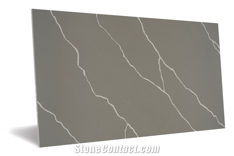 Calacatta Smoky Quartz Slab