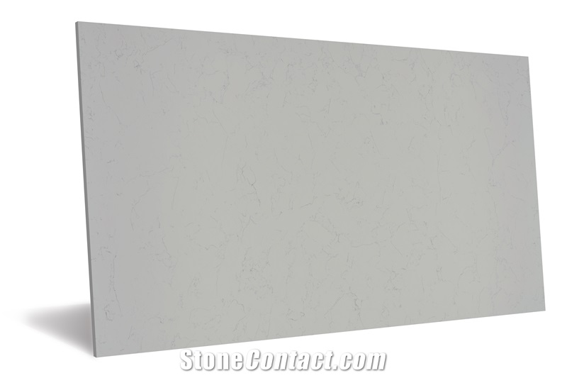 Carrara Verna Quartz Slab