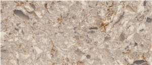 Hazel Lite Quartz Slab