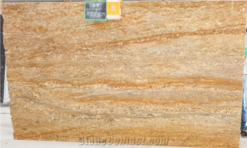 Imperial Gold Granite Slabs