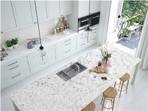 Pacific Vogue Quartz Slab