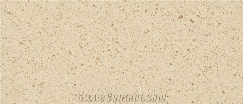 Pebbles Beige Quartz Slabs