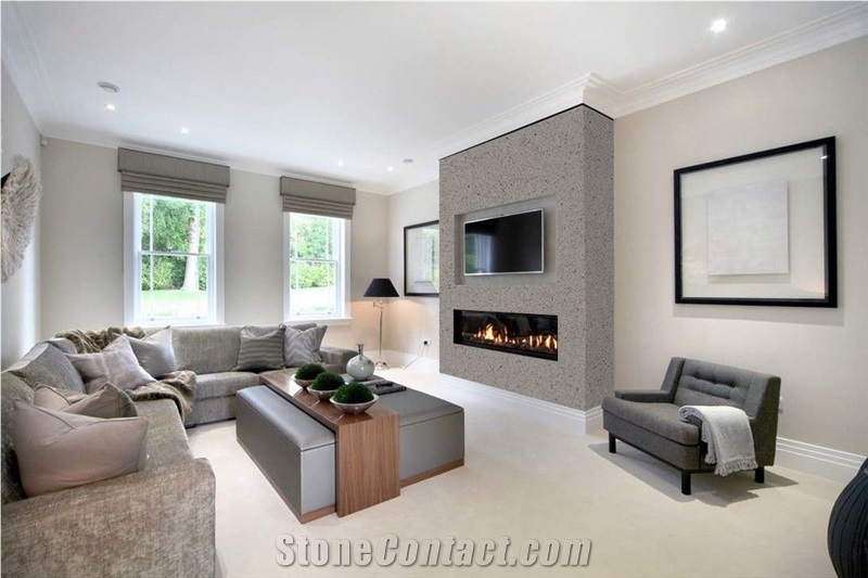 Pietra Gray Quartz Slab