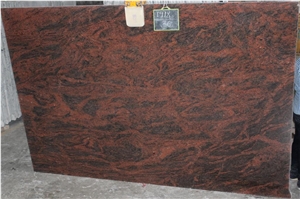 Red Multi Granite Slabs