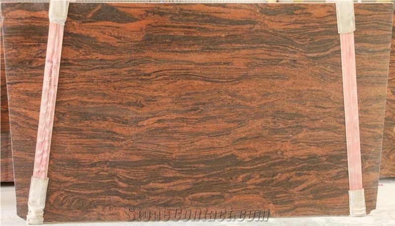 Red Multi Granite Slabs