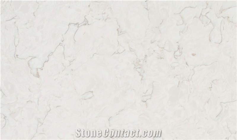 Toffee Lite Quartz Slab