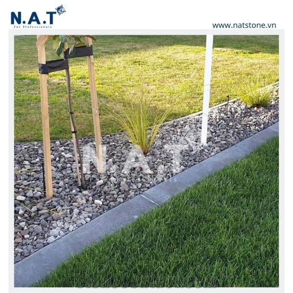 Vietnam Bluestone Grey Garden Edging And Kerb