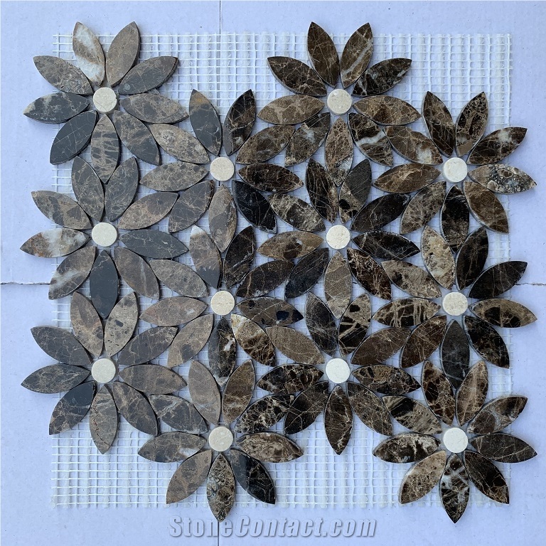 Flower Mosaic Tile