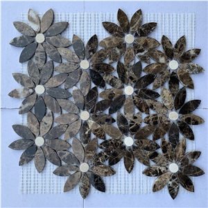 Flower Mosaic Tile