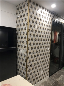 Flower Mosaic Tile