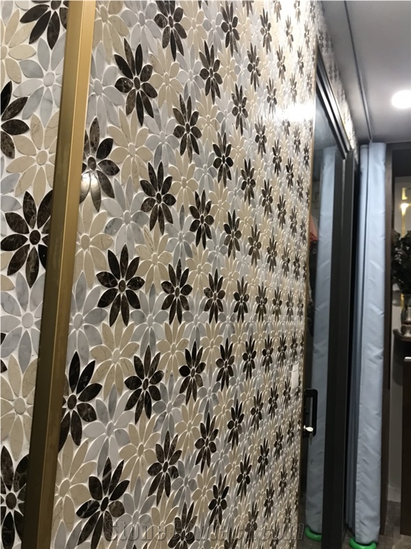 Flower Mosaic Tile