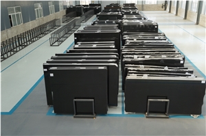 A Grade Shanxi Black Granite Quarry Owner - Factory Slab