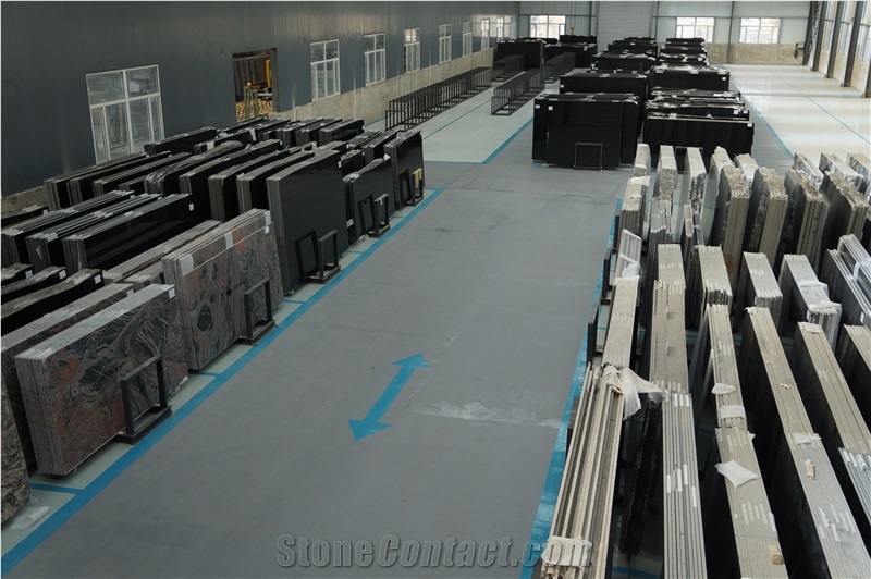 A Grade Shanxi Black Granite Quarry Owner - Factory Slab