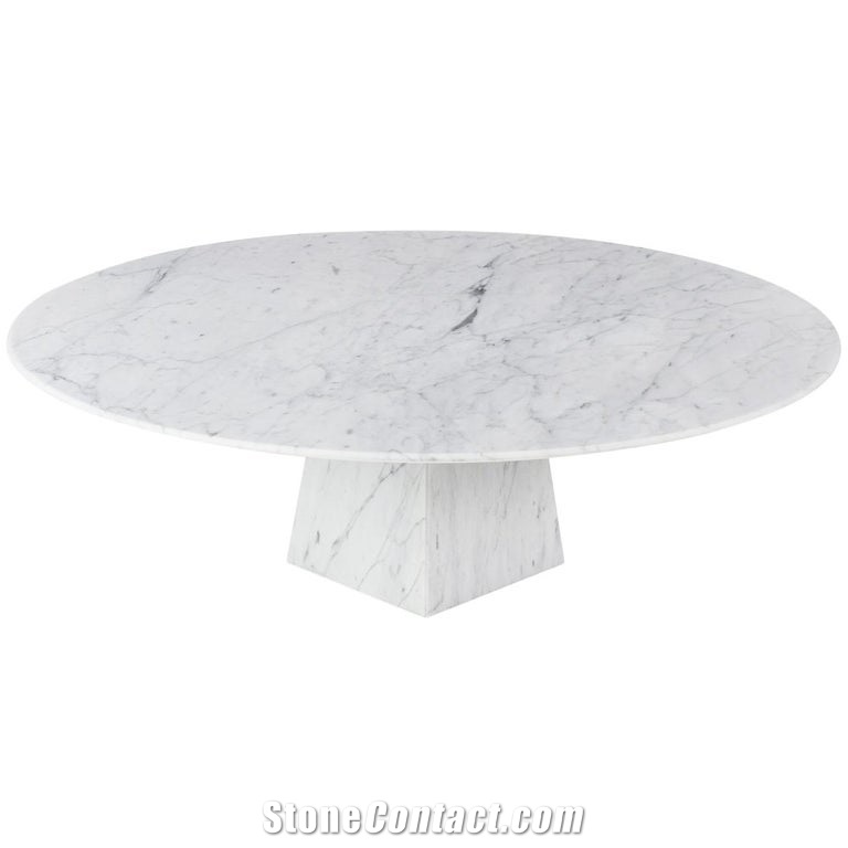 Bianco Carrara Marble Vanity Top / Bathroom Counterptop Hotel Design