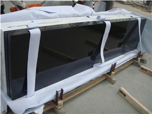 China Absolute Shanxi Black Granite Custom Kitchen Countertop Polished
