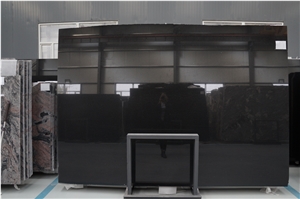 China Absolute Shanxi Black Granite Custom Kitchen Countertop Polished