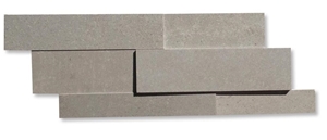 Cinderella Grey Marble Mosaic Tile Z Shaped Wall Panel