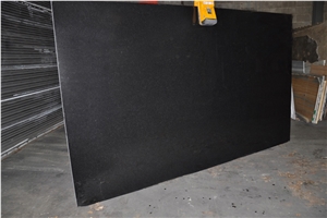 Honed China New Shanxi Absolute Black Granite Tile