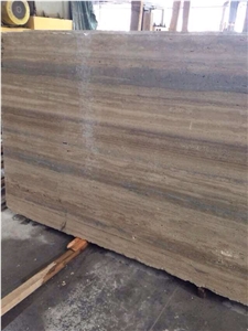 Italy Travertine Silver Slab Polished Lobby Floor