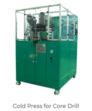 Cold Press Machine for Core Drill Tools Cold Press Machine for Core Drill Tools