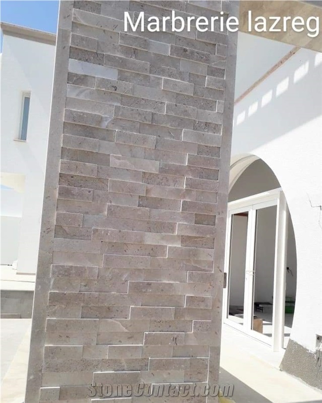 Kadhel Grey Marble Blocks, Khadel Gris Marble Quarry Blocks